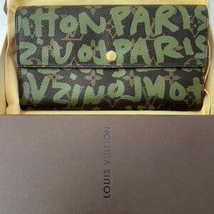 Louis Vuitton Stephen Sprouse Graffiti Sarah Wallet VINTAGE & RARE
